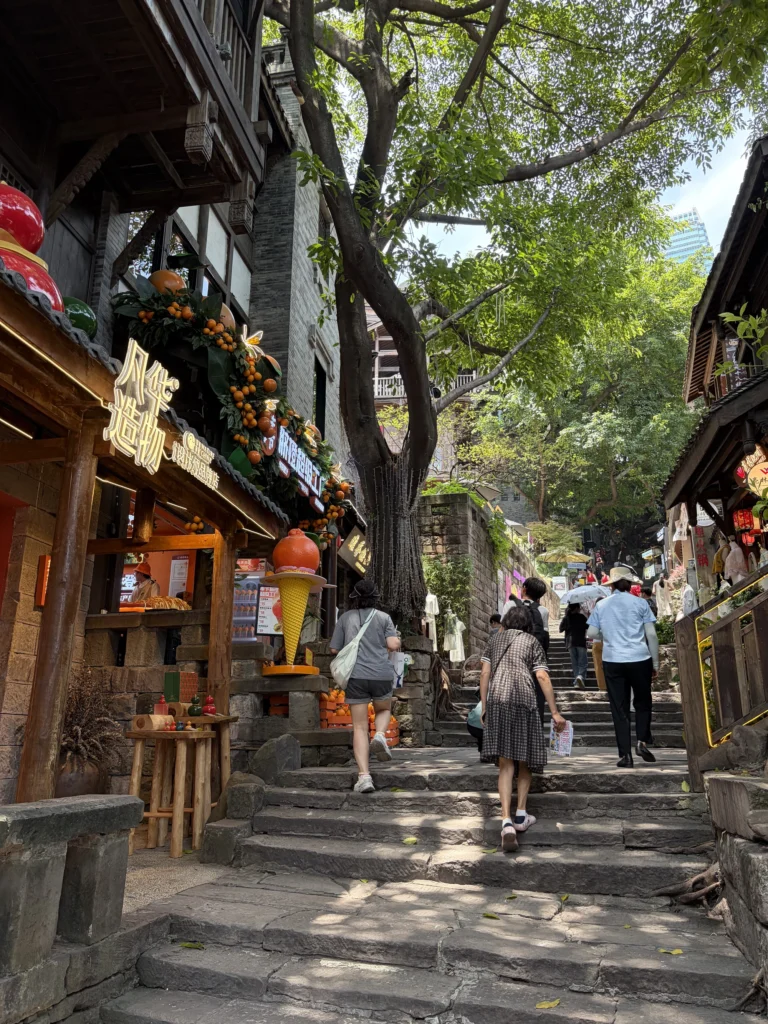 十八梯的街道 Street of 18 Steps