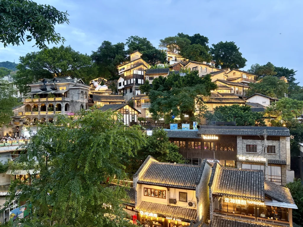 下浩裡的夜景 Night View of Xiahaoli