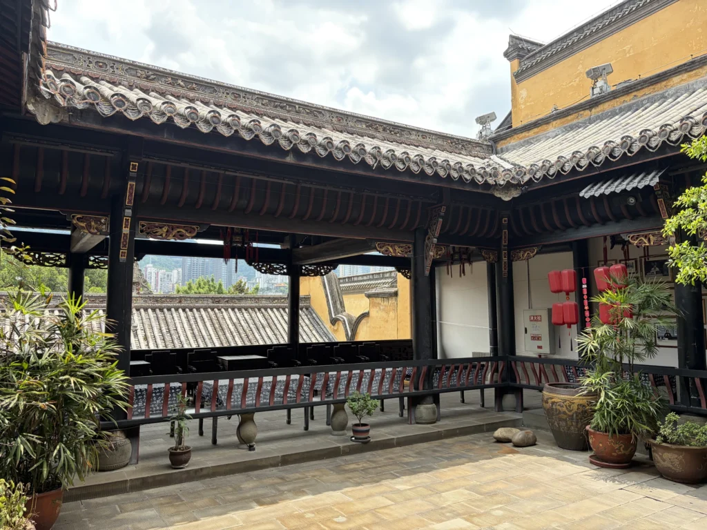 渝州書院的院子 Courtyard of Yuzhou Academy