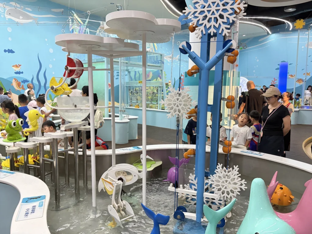 水動力裝置 Water-powered exhibit