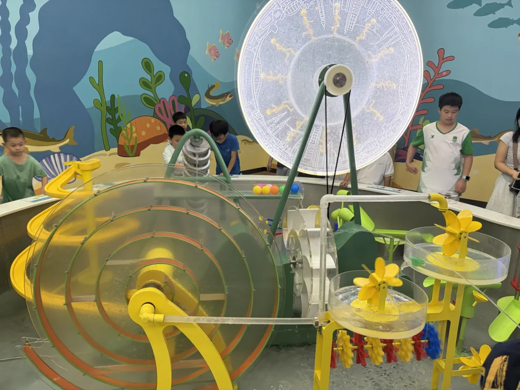 水動力裝置 Water-powered exhibit