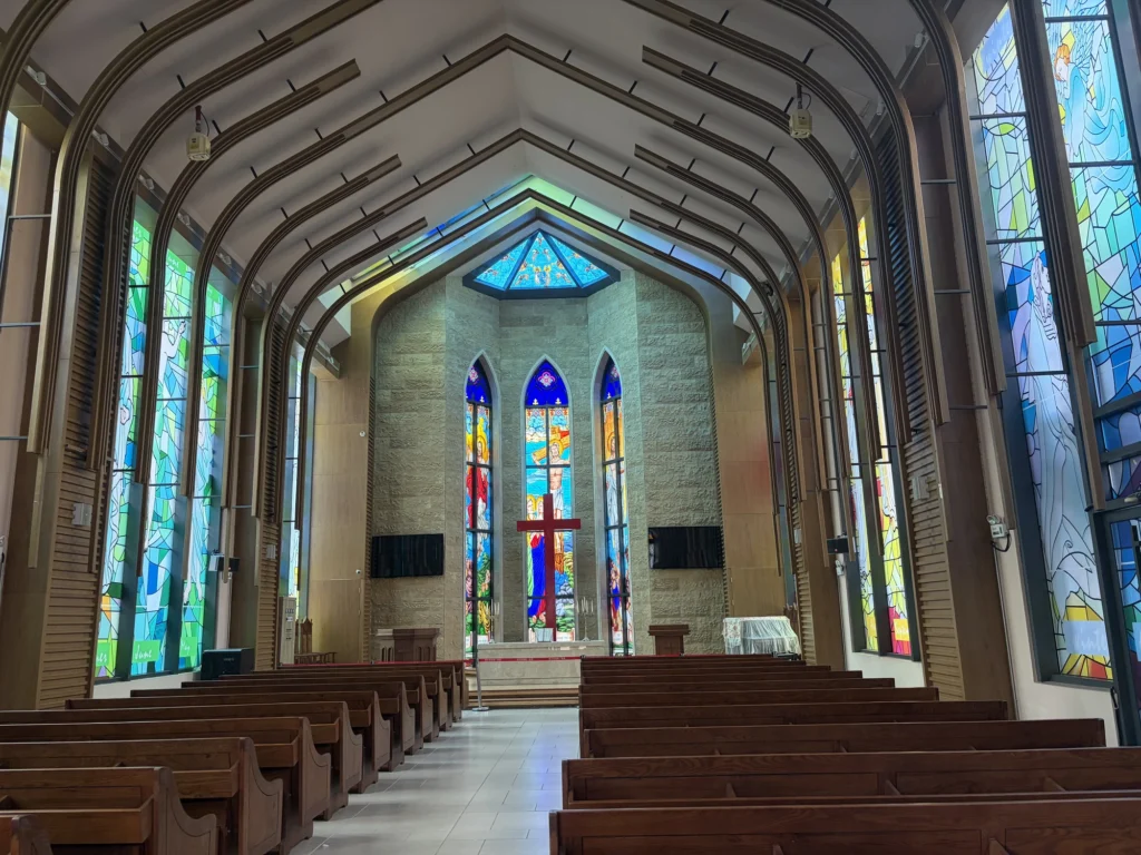 一德堂內部 Inside of Yide Church