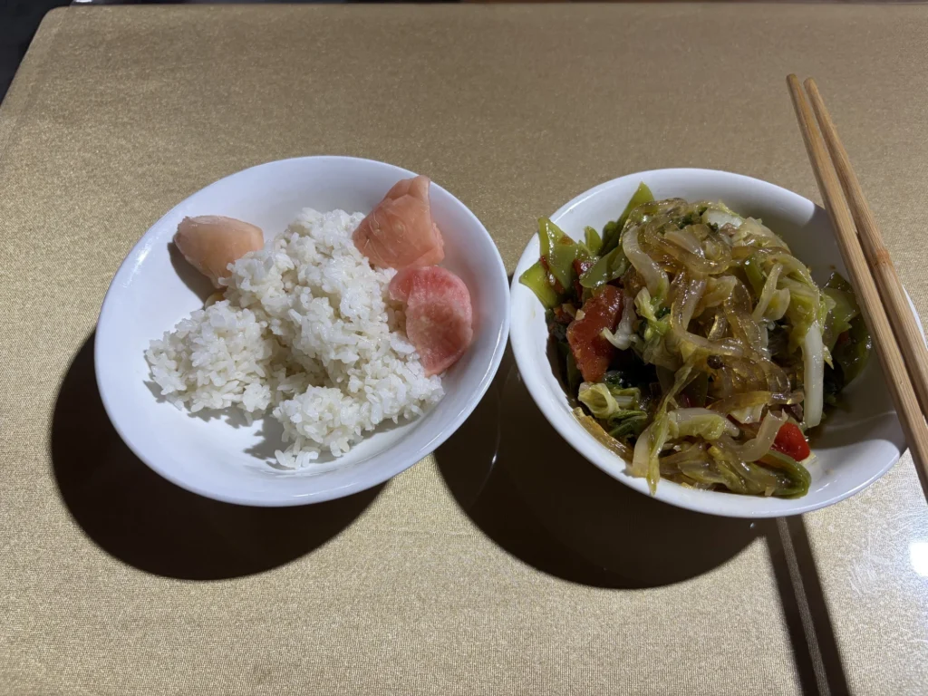vegetarian meal 齋飯